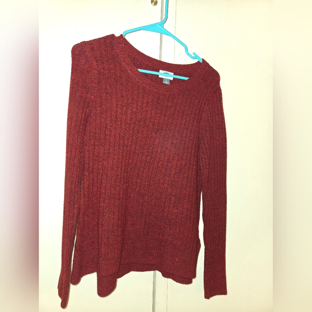 Old Navy Red Knit Sweater
